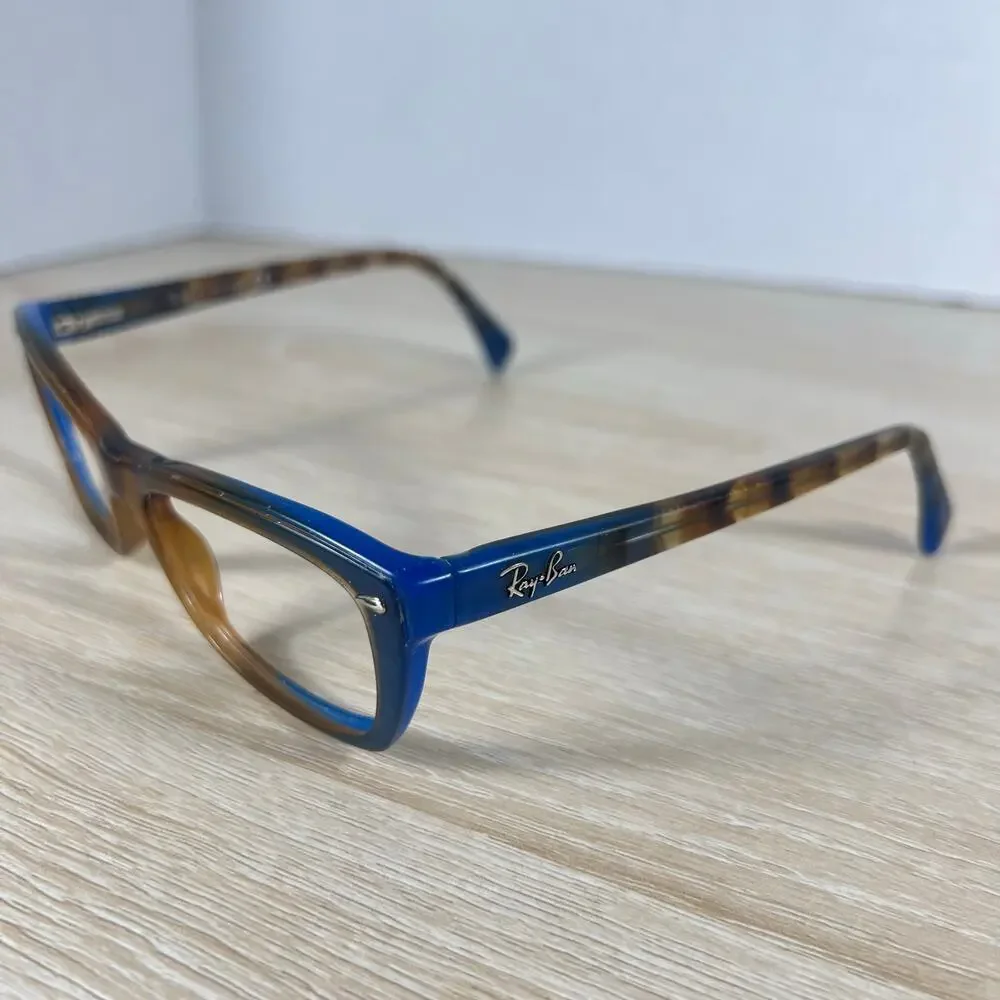 Ray-Ban RB5255 5488 Eyeglasses 51-16-135 Blue Fade Full Rim Frame Only 51-16-135
